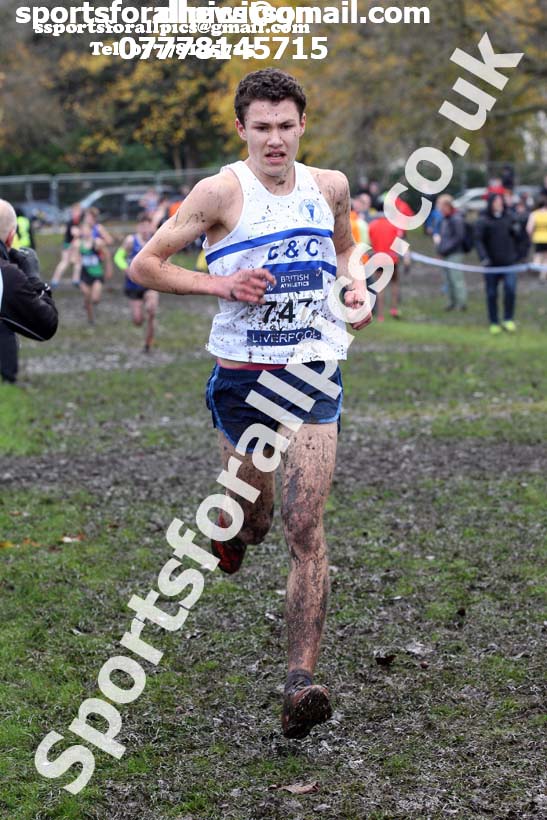 Mens under-17s  2017 British Athletics Liverpool Cross Challenge, Sefton Park, Liverpool. Photo:  David T. Hewitson/Sports for All Pics